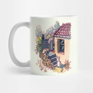 Stairs to the garden Mug